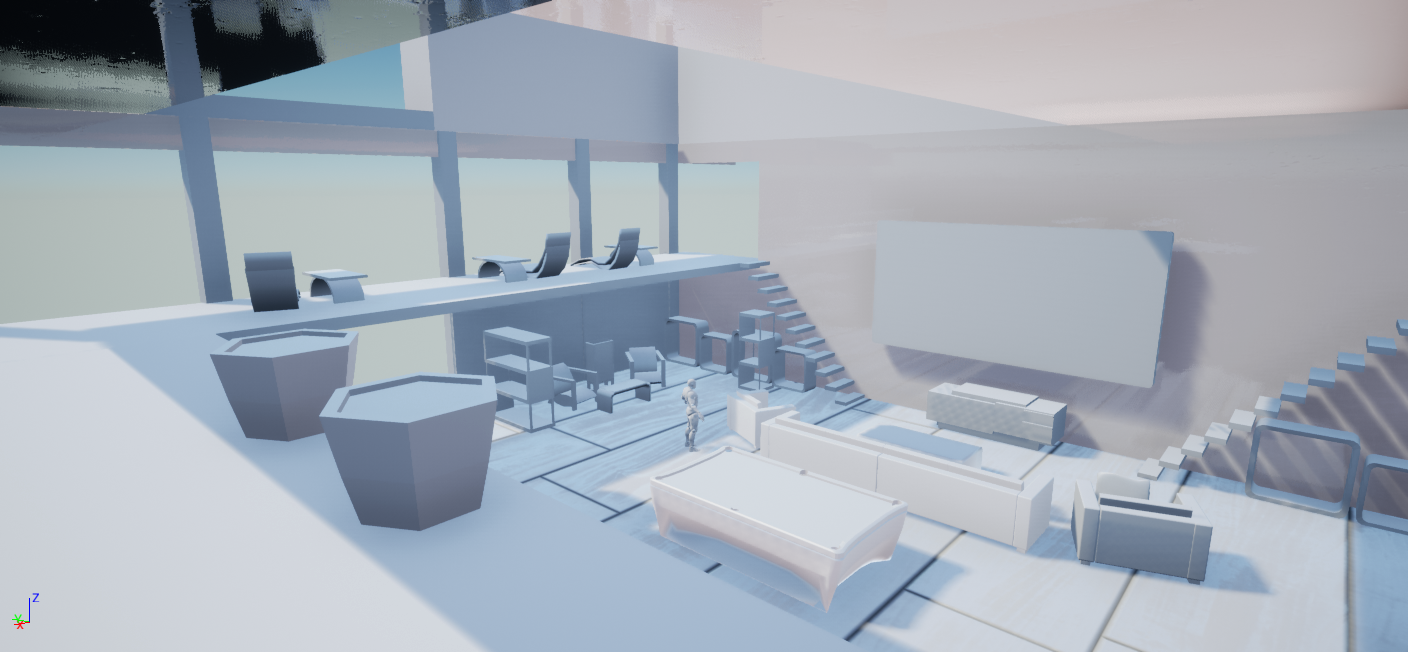blockout scene