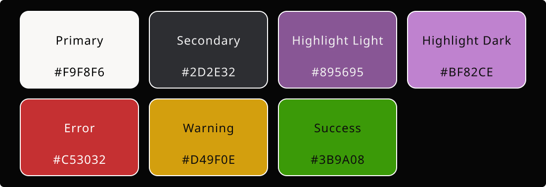 Remember Our Tales color palette