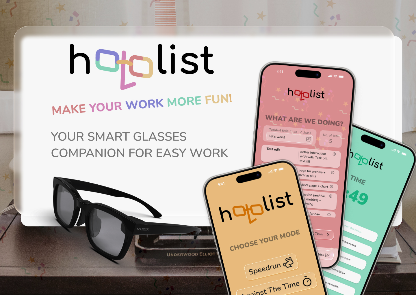 HoloList - make your work more fun